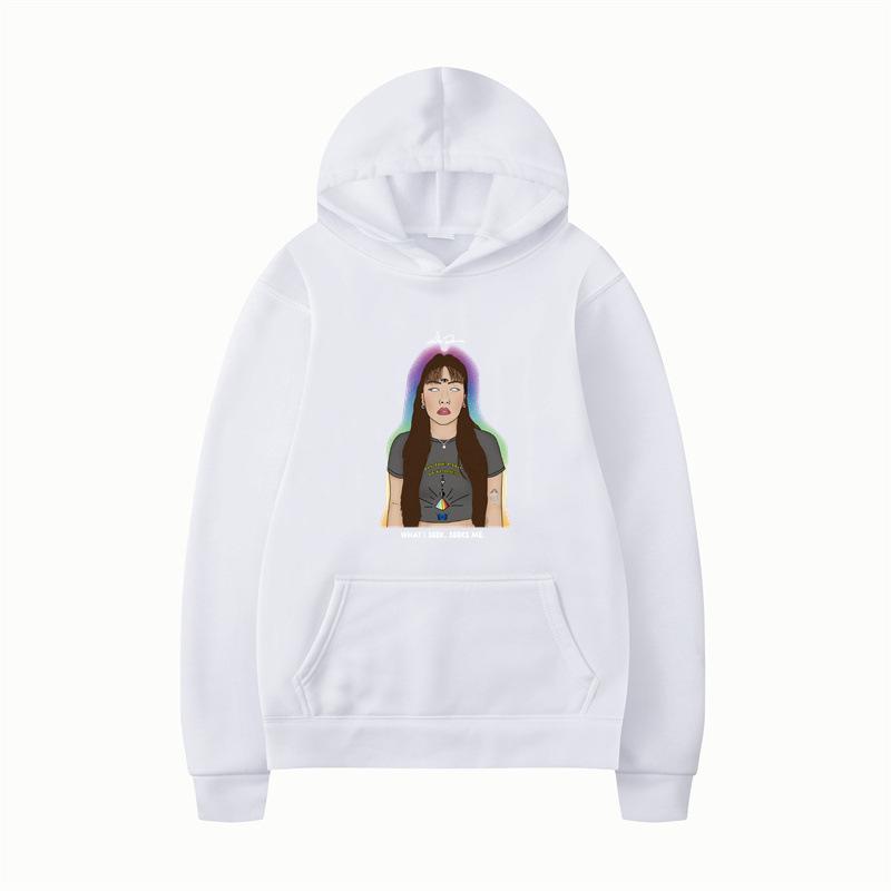 Kuz Qish Erkaklar Xudilari O'g'il Bolalar Harajuku Qizlar Hip Hop Pulover Oversize Chiroyli Musiqa Sovg'asi Kundalik Keng Qulay Sviter
