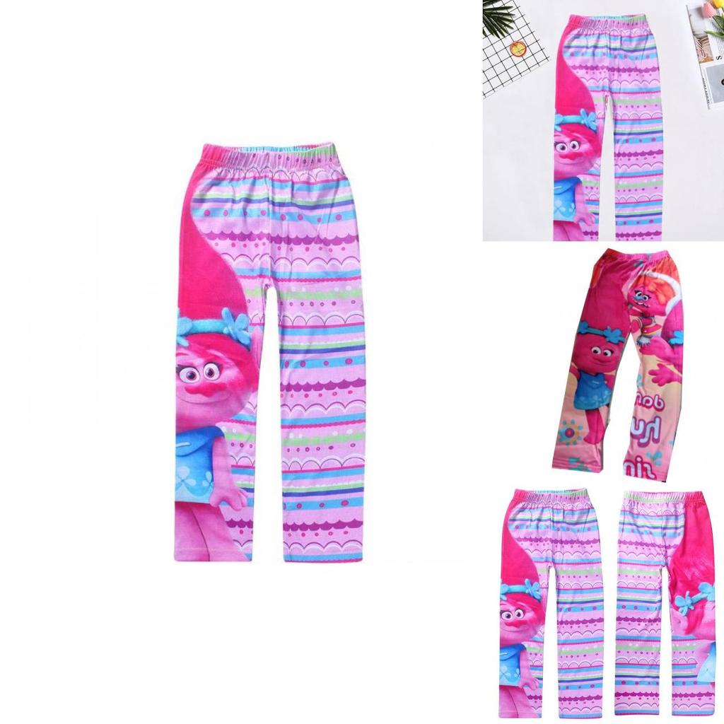 Trolls Childrens Animal Pattern With Milk Silk Material For Casual Outfits