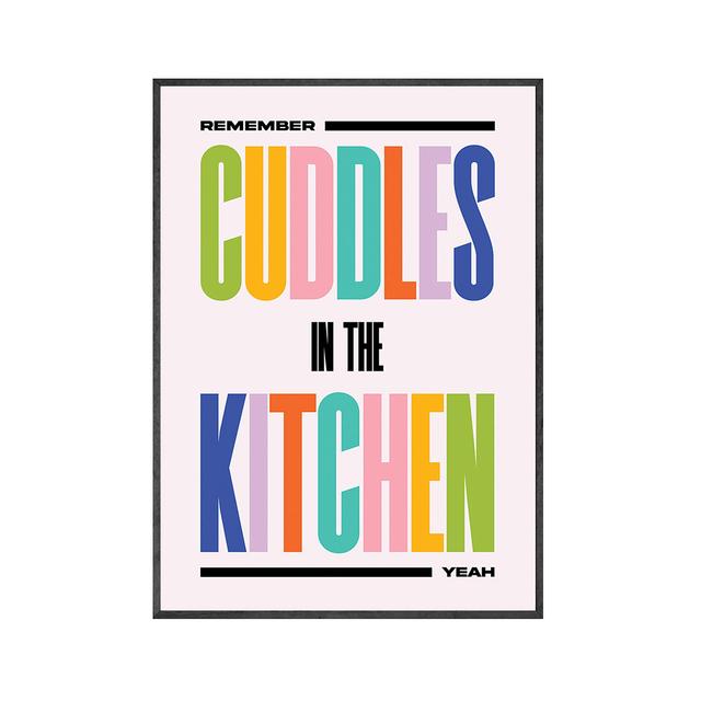 Poster Songtexte Wandkunst Poster Groovy Rainbow Bunte Mode Leinwand Malerei Poster und Drucke Wandkunst für Zimmer Home Decor