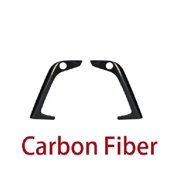 For Lexus RX 350 350h 450h+ 500h 2024 Steel Car Front Fog Light Strip Trim Frame Cover Trim 2Pcs Eyebrow Accessories