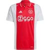 Camiseta de Fútbol Local Ajax Amsterdam 24/25 Talla Asiática 'Blanco Rojo' Hombre IT6168