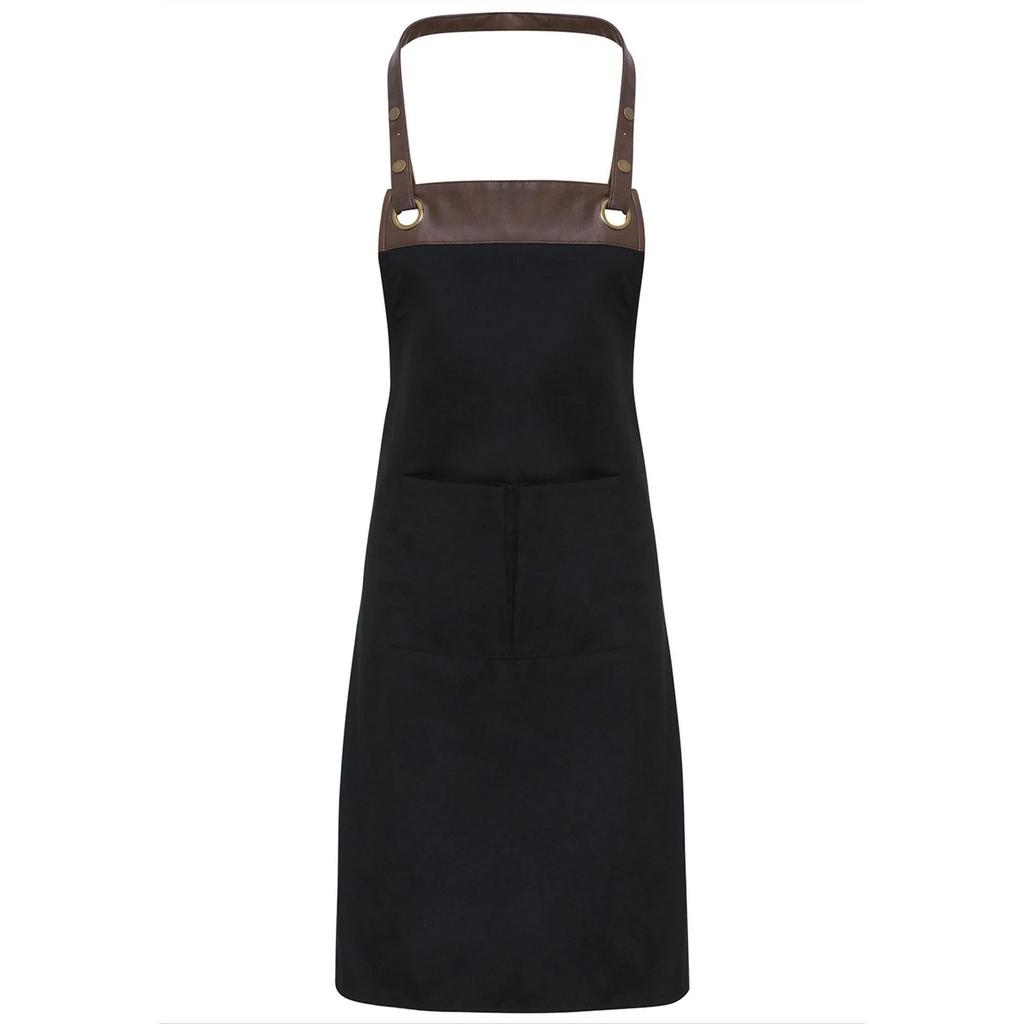 Premier Unisex Vuxen Espresso Haklappsförkläde