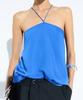 Masimodutti Fluid Halterneck Top Knot Detail
