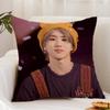 Singer HHan JJisung Boy Cushion Cover Premium Comfort Reversible Pillow Cover  Dual  Use Design for Home  Car