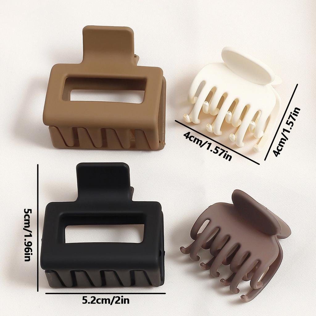 Large Flower Claw Clips For Women Fashion Hair Claw Hair Clamps Girls Matte Hairpins Sweet Headwear Barrette Hair Accessories