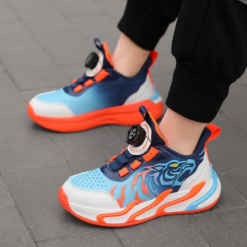 Boys Shoes 2025 Spring New Boys Middle and Older Children Breathable Mesh Shoes Children Fashion Leisure Sports Classmates