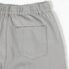 Weekhour One Tuck Banding Wide Cotton Pants Gray