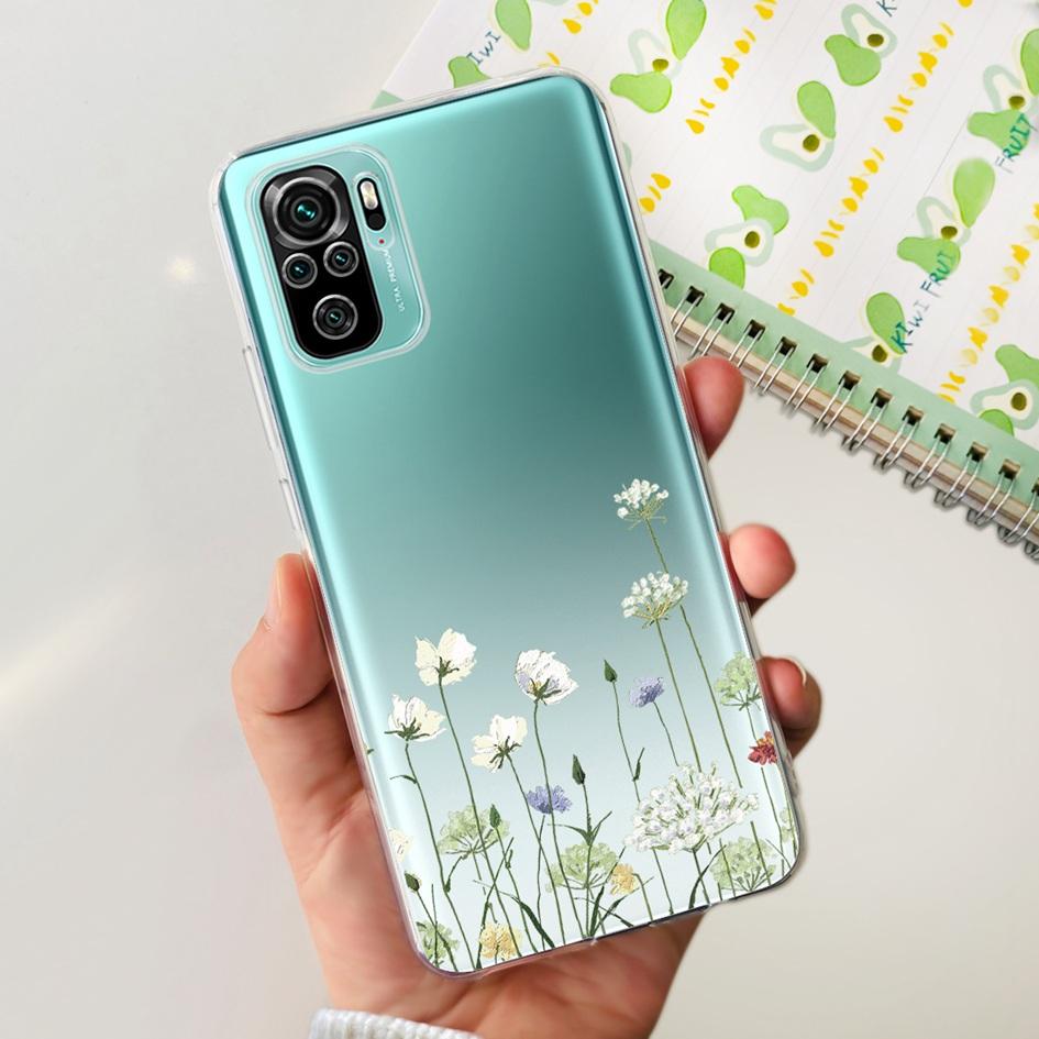 For Xiaomi Redmi Note 10 Pro Max Case Cute Fashion Butterfly Marble Soft Silicone Cover on Redmi Note 10S Note 10 S Note10 Funda