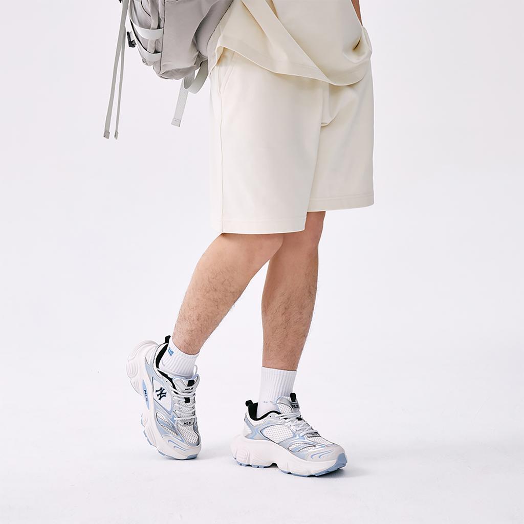 New MLB New York Yankees Basic Collection SS25 Casual Shorts Unisex Cream 3ASPB0153-50CRS