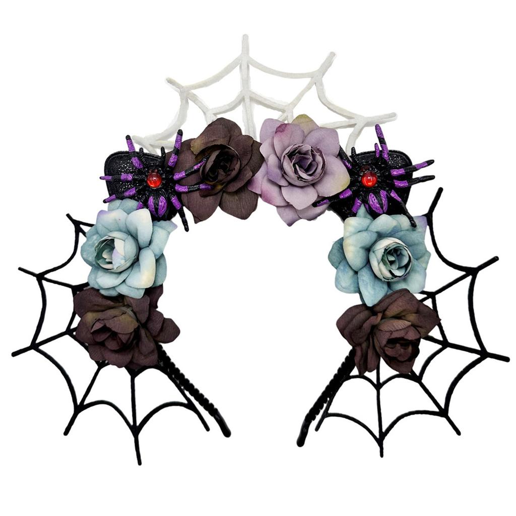 3D Spider Bat Hair Accessories Halloween Headbands For Women Girls Carnival Party Supplies