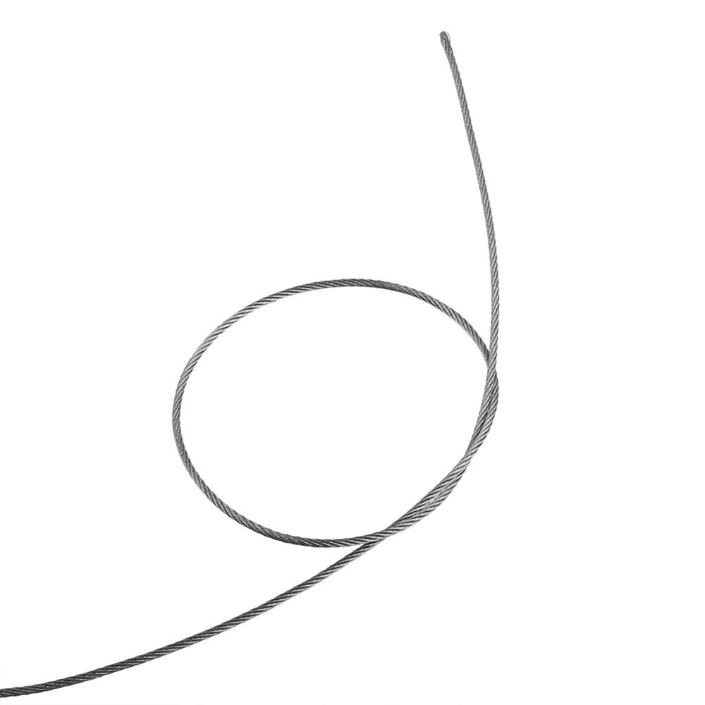 Stalowa Lina o Średnicy 1,5 mm Konstrukcja 7×7 Stalowy Drut Projekty Budowlane