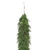 Artificial Norfolk Pine Garlands Real Touch Faux Pine Greenery Garland for Christmas Holiday Table Fireplace Window Indoor Outdoor Decor