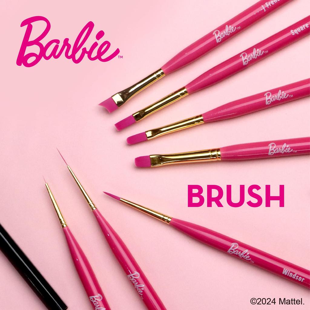 barbie Gel Pinsel SQ Quadrat