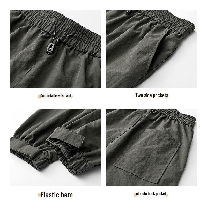 Jeanswest Unisex Outdoor Water-Repellent Cargo Jogger Pants