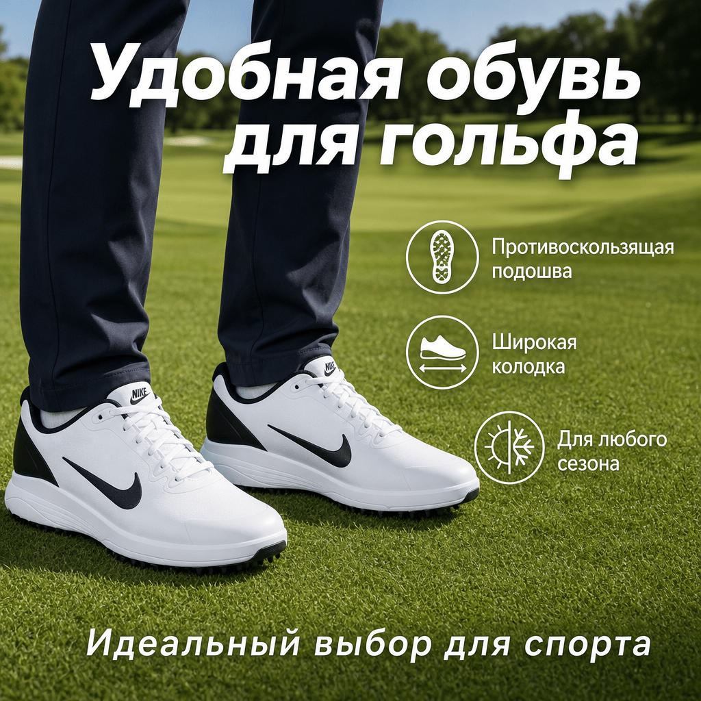 Nike Infinity Golf Wide Weiß Schwarz Unisex Sneaker CT0535-101