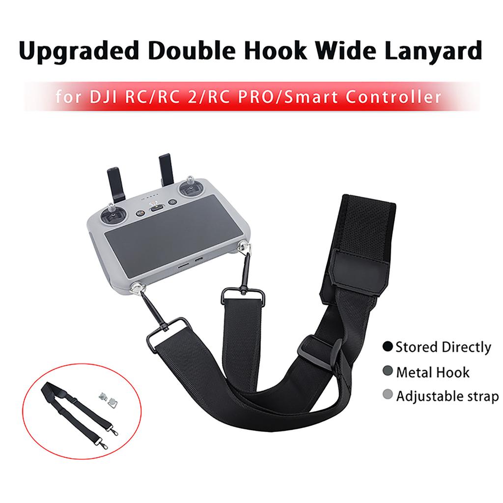 Adjustable Neck Strap Nylon Braided Shoulder Holder Chain/ Hanging Buckle for /RC2/RCPro Remote Controller