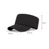 Summer Quick-Drying Flat Top Hat Men's Big Head Cap Outdoor Mesh Breathable Sun Hat