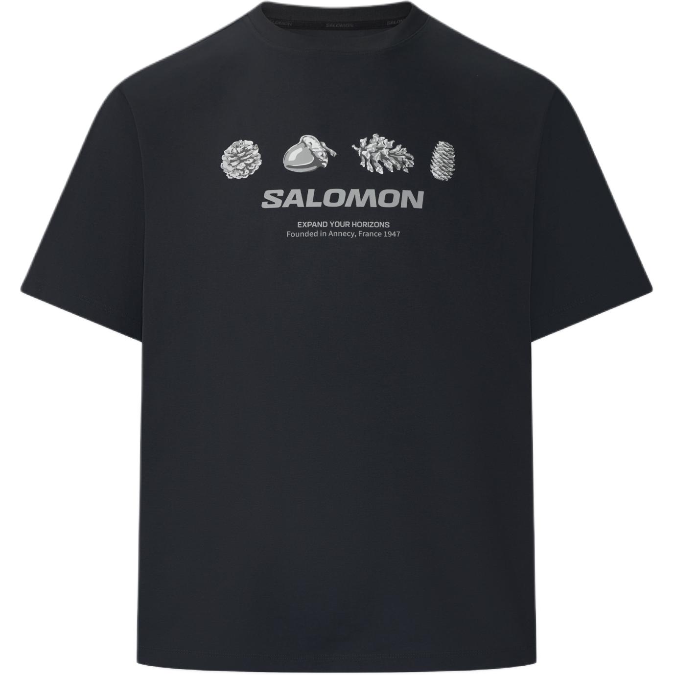 Salomon Hiking Crest Ss M Round Neck Pullover Short Sleeve T-Shirt Men Tops LD0029100 L