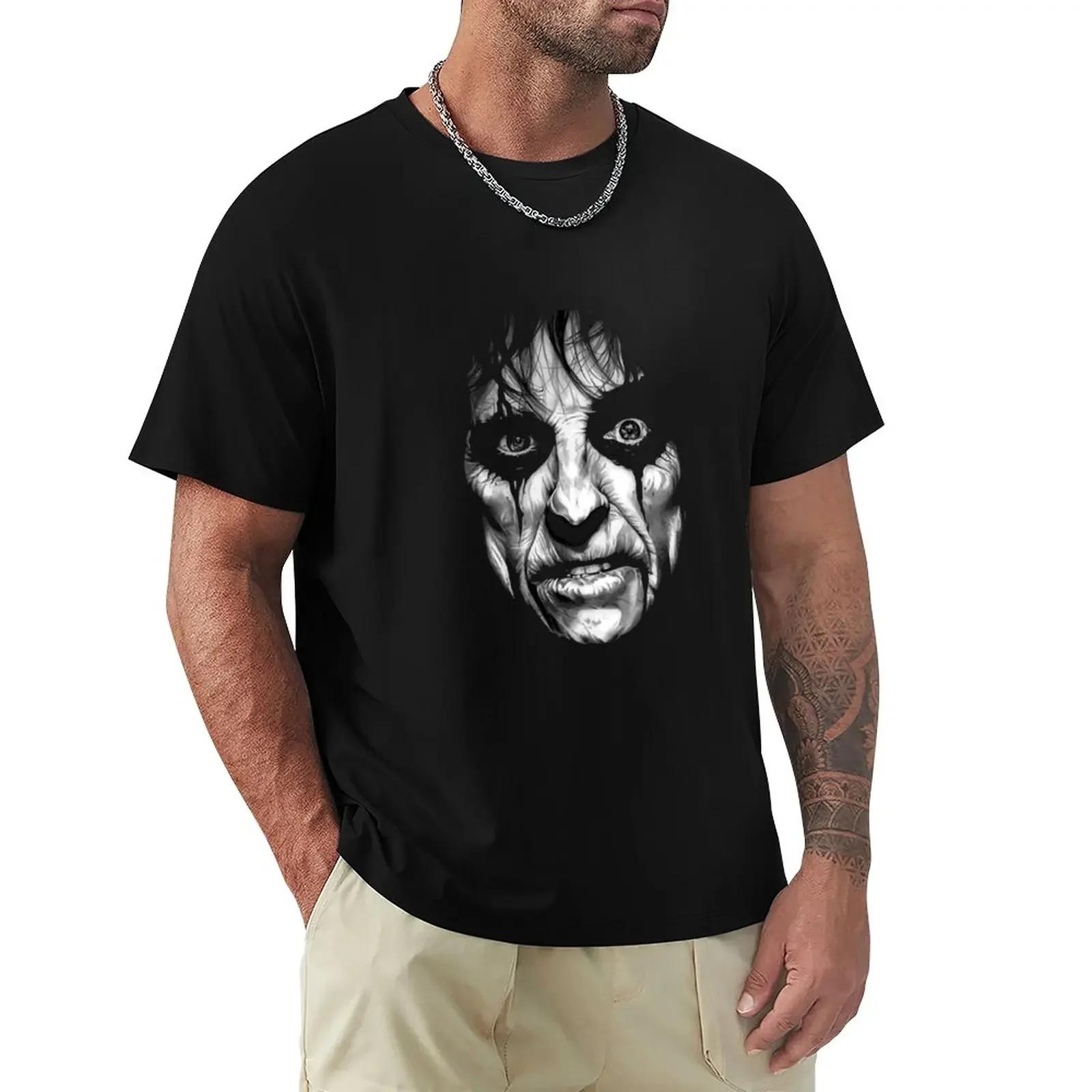 

Old Alice Goth Coopers T-Shirt funnys vintage clothes summer clothes mens workout shirts S разноцветный