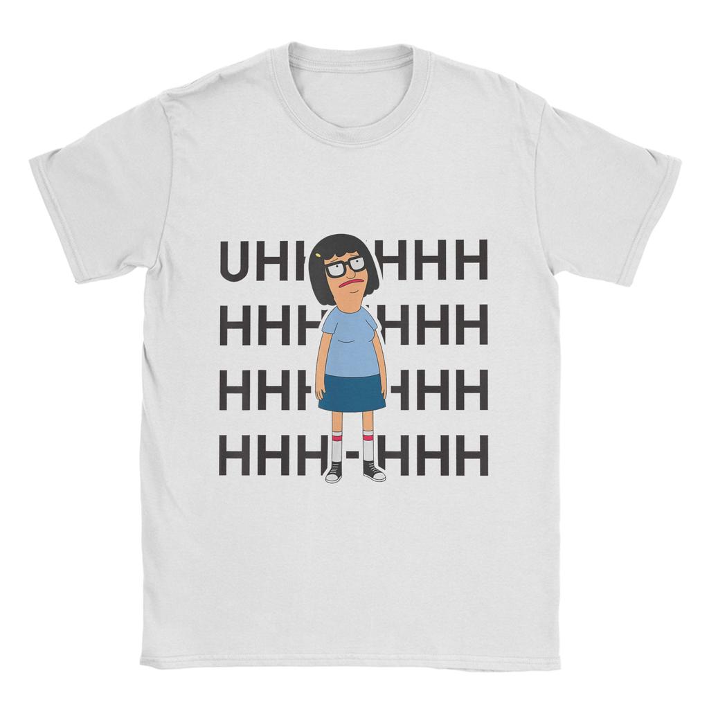 2025 Summer Bob Burgers 100 Pure Cotton Printed Tshirt for Men Harajuku Casual Tshirt Short Sleeve Funny Top Tees Breathable