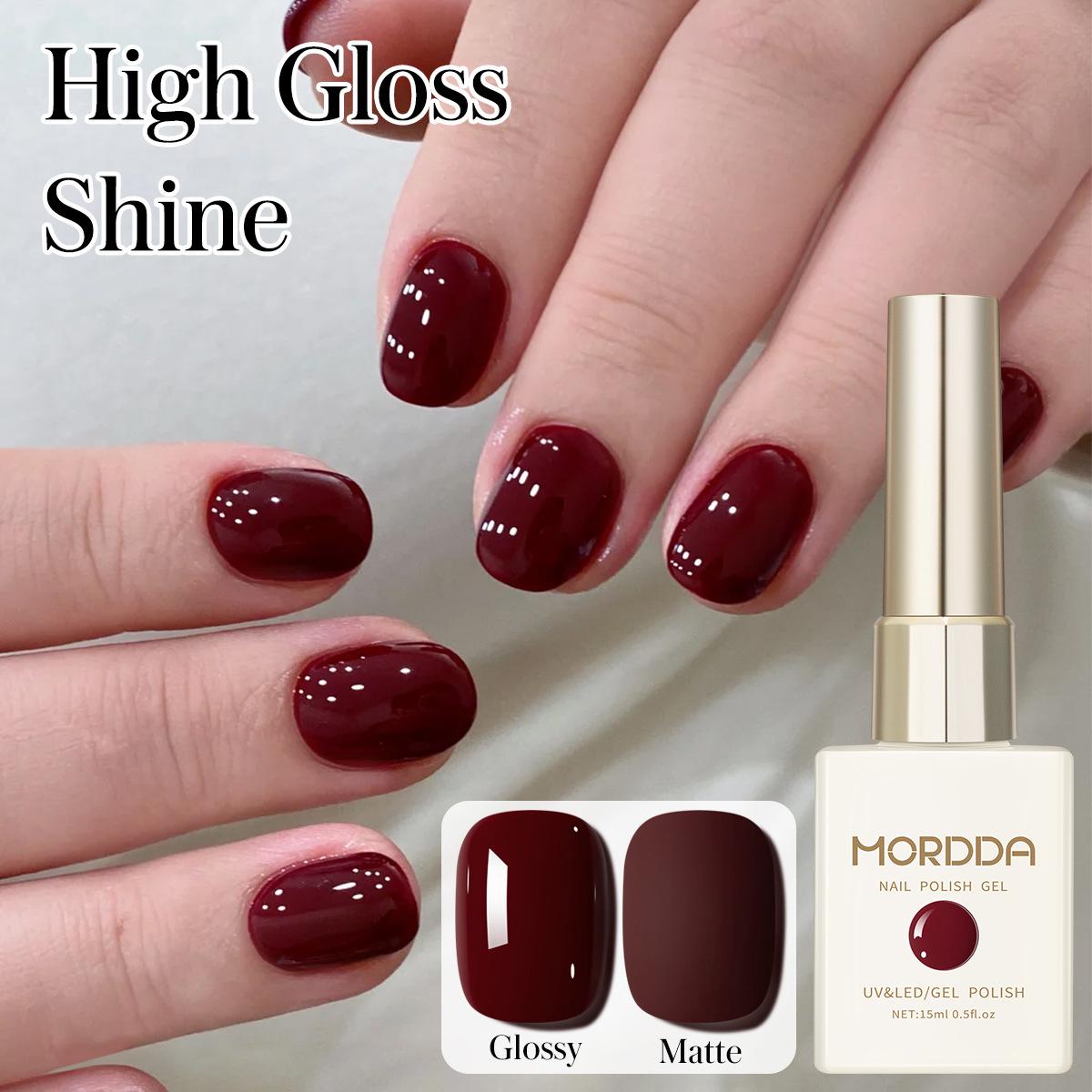 

Лак для ногтей «Бургундская вишня» 2025 - Идеально для осенне-зимнего нейл-арта