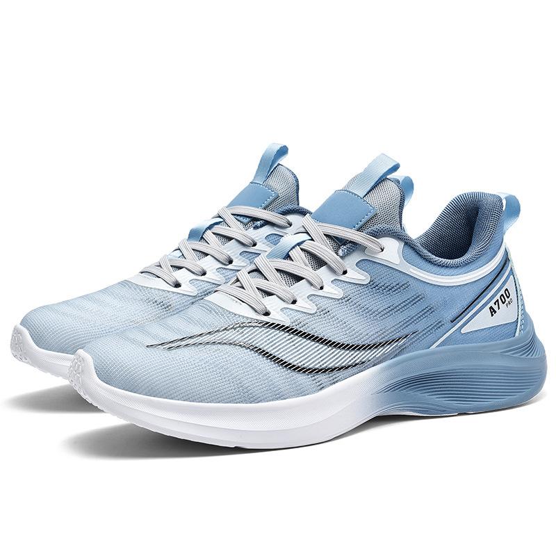 

Четыре сезона, новые пары, летающие, плетеные, на шнуровке, повседневные, сетчатые, дышащие, легкие, большого размера, кроссовки для бега, мужская обувь 50