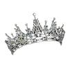 Bridal Crown Hair Accessories Full of Diamonds and Horse Eyes European and American Princess Crown Tiara Queen Catwalk Headband Accessories