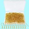 100Pcs Hypoallergenic Earring Hooks Iron DIY Earring Accessories Earwire Jewelry Parts  DIY