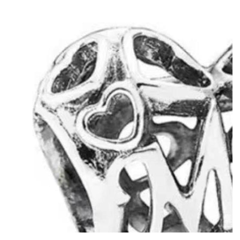 Pandora Love Shape 925 Silver Jewelry Accessories Women's Silver 791519
