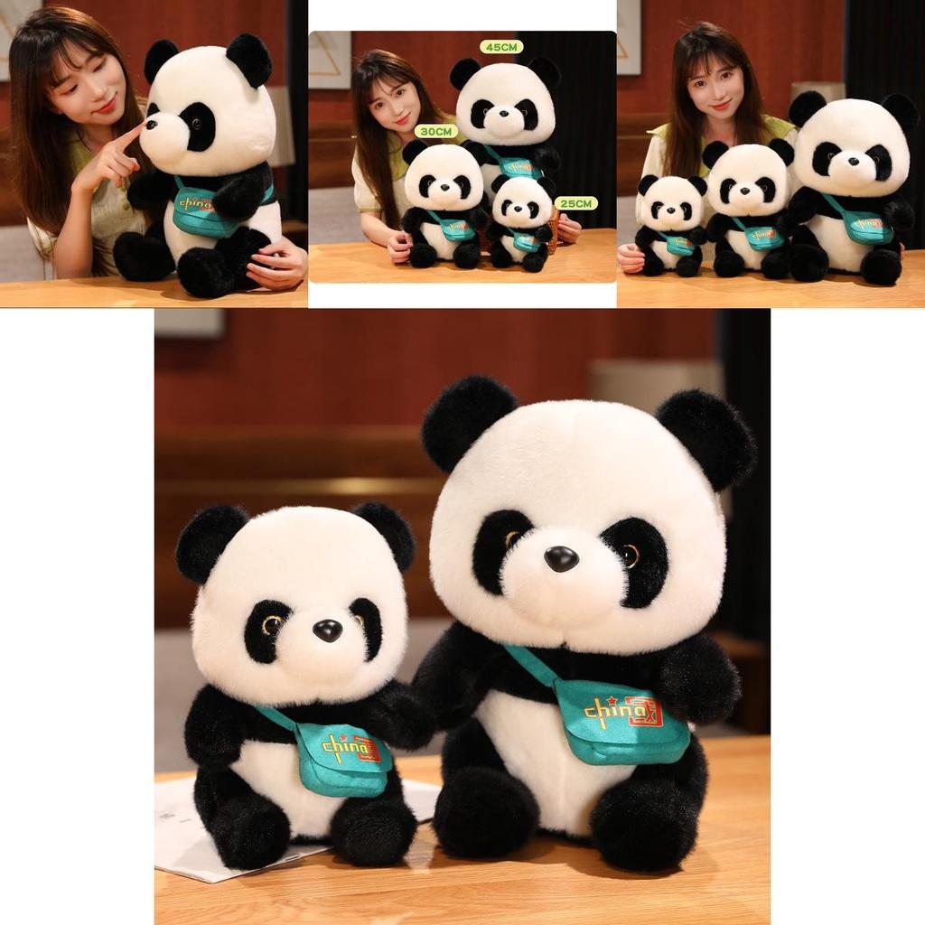 Panda Rucksack Plüschtier Panda Kissen Geschenke Für Kinder