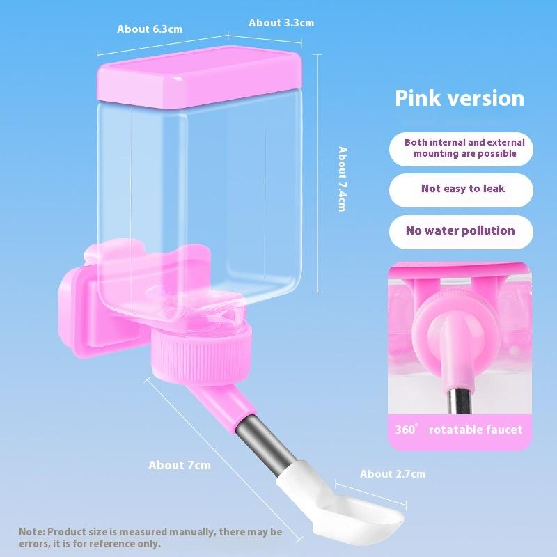 

Автоматическая поилка для птиц, подвесная поилка для клетки, легко чистить и устанавливать, поилки для домашних животных, аксессуары для клетки для птиц