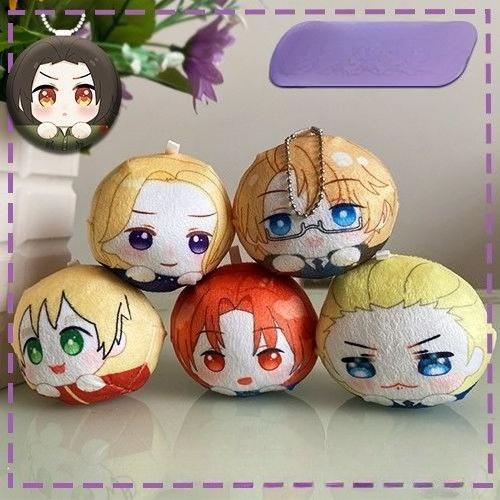 8cm Anime Hetalia Achsenmächte Mini Plüschtier Feliciano Vargas Ivan Braginsky Polandball Niedliches Stofftier Sammlerstück Geschenk