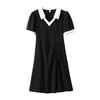Casual Polo Dress Children's Summer New Small Man Coffee Break French Temperament Niche Design Beautiful