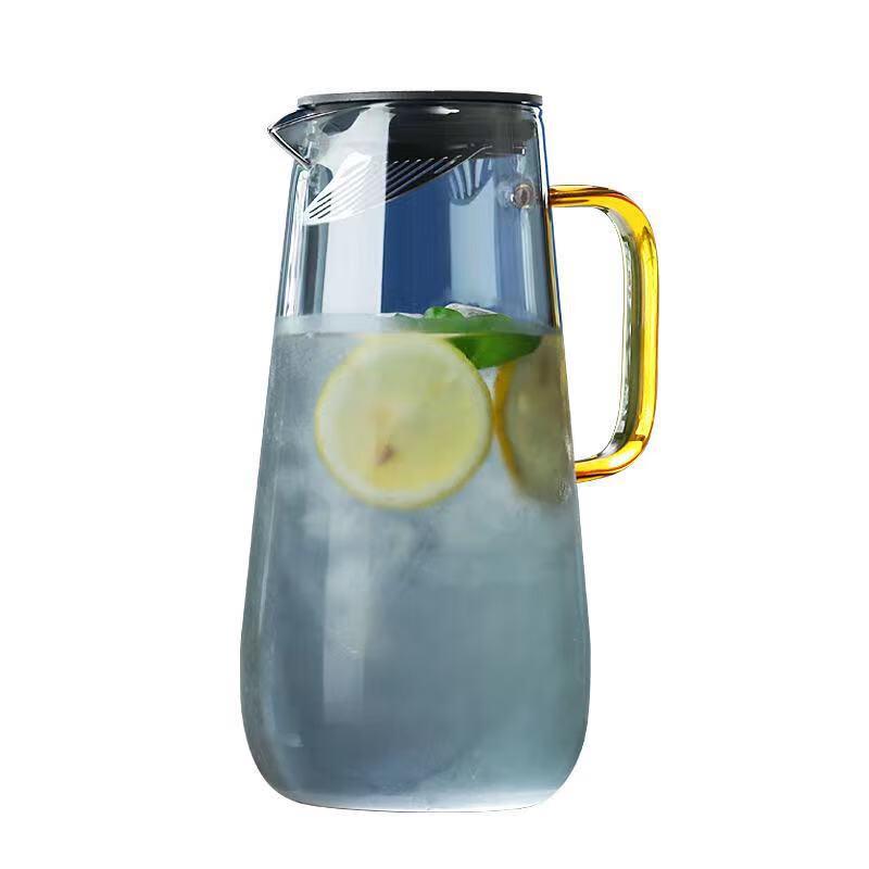 Large Capacity Borosilicate Glass Cold Water Cup Set