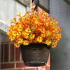 Autumn Colors Phalaenopsis & Eucalyptus Artificial Flower for Home Decor