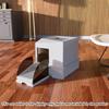 Katzenklo Sand-Leck-Platte Tragbar Erhöhendes Design Katzenklo Schubladen-Typ Sandleck-Tisch Katzenzubehör
