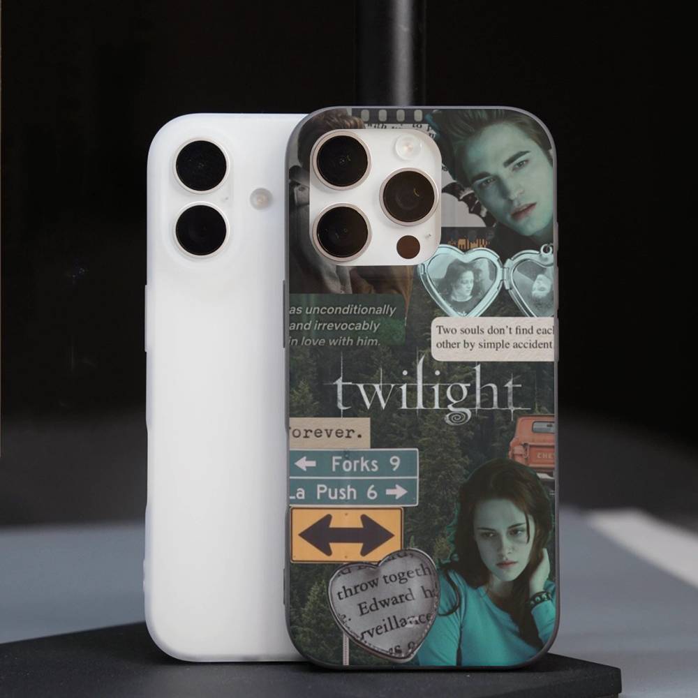 TV Twilight Isabella Edward Cullen For IPhone 17 16 15 14 Plus 13 12 11 Pro Max With Shockproof Protective Phone Cover