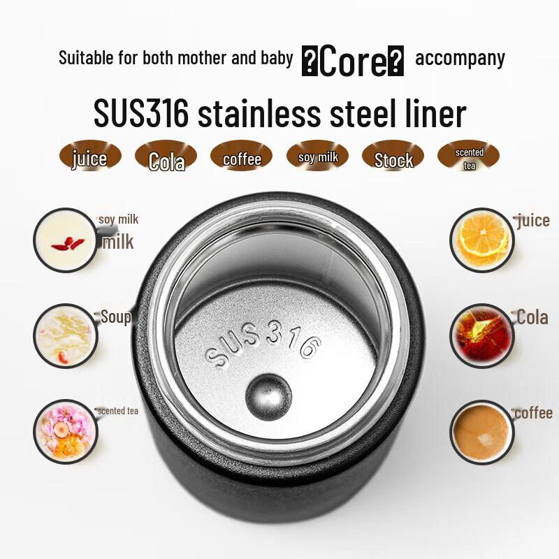 

Dilebaier Mini 316 Stainless Steel Portable Thermos