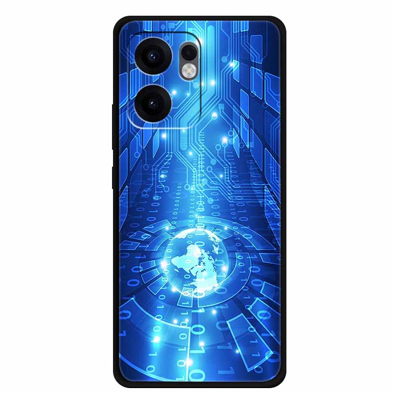 Phone Case For OPPO Reno 13F Case 13 F Coque Black Silicone Soft TPU Back Cover Bag For OPPO Reno13F A5x Case Protective Shell