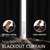 1pc High Precision Solid Color Curtain with Current Design and Multi Functional Fabric Tape Drapes for Living Room Bed Room