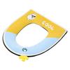 Toilet Cushion Household Plush Zipper Handle Toilet Seat Ring