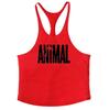 Men Summer Quick Drying Bodybuilding Fitness Muscle Sports Letter Printing Vest