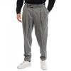 Mens Perin Pleated Straight Leg Trousers