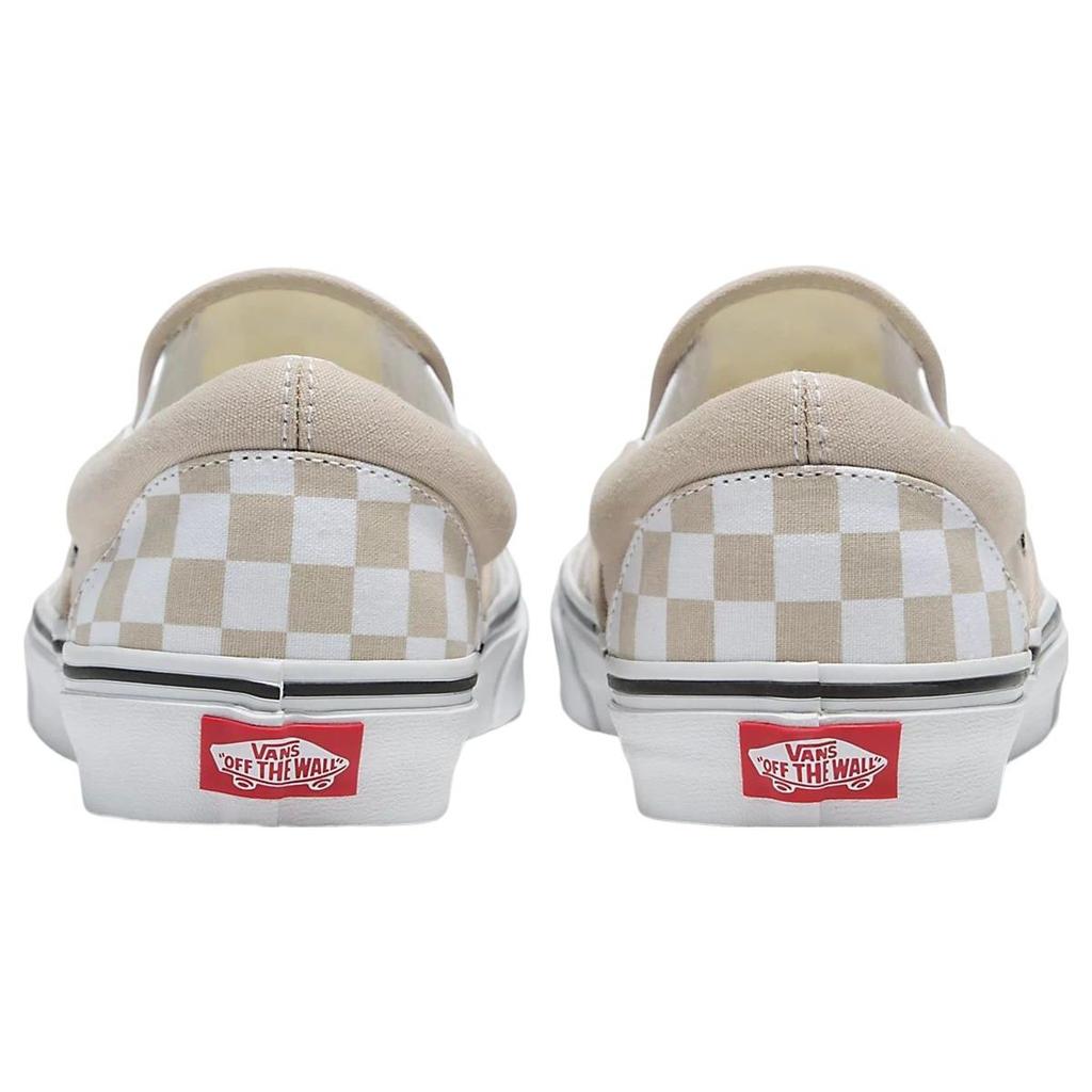 Vans Klassische Slip-On Schachbrett - French Oak Unisex Sneaker Creme VN0A7Q5DBLL