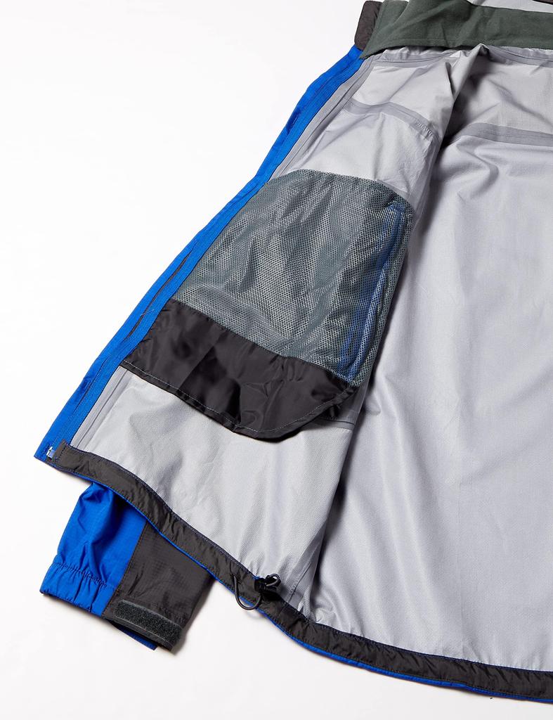MIZUNO Berg Tech EX Storm Saver V Rain Suit Size L to Japanese size (A2JG4A01), Men's, Blue, (equivalent L)