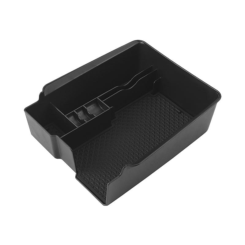 For Tesla Model Y Model 3    2024 ABS Car Central Control Armrest Box Storage Tray Accessories