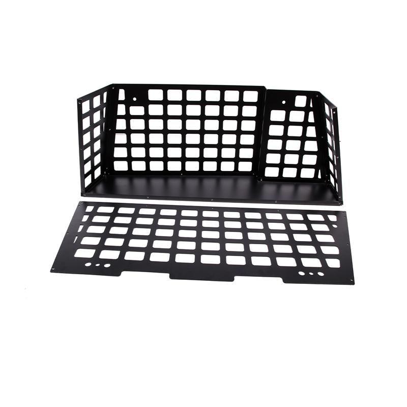 For Toyota FJ Cruiser 2007-2026 Aluminum Alloy Car Interior Trunk storage basket Left SIDE Storage Box Modification Accessories