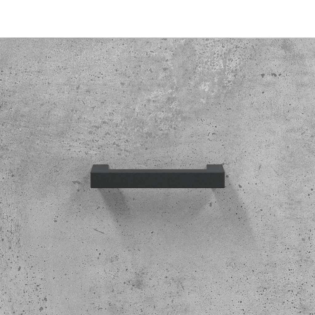 Wall Mounted Nightstands 2 pcs Concrete Grey 35 x 35 x 20 cm