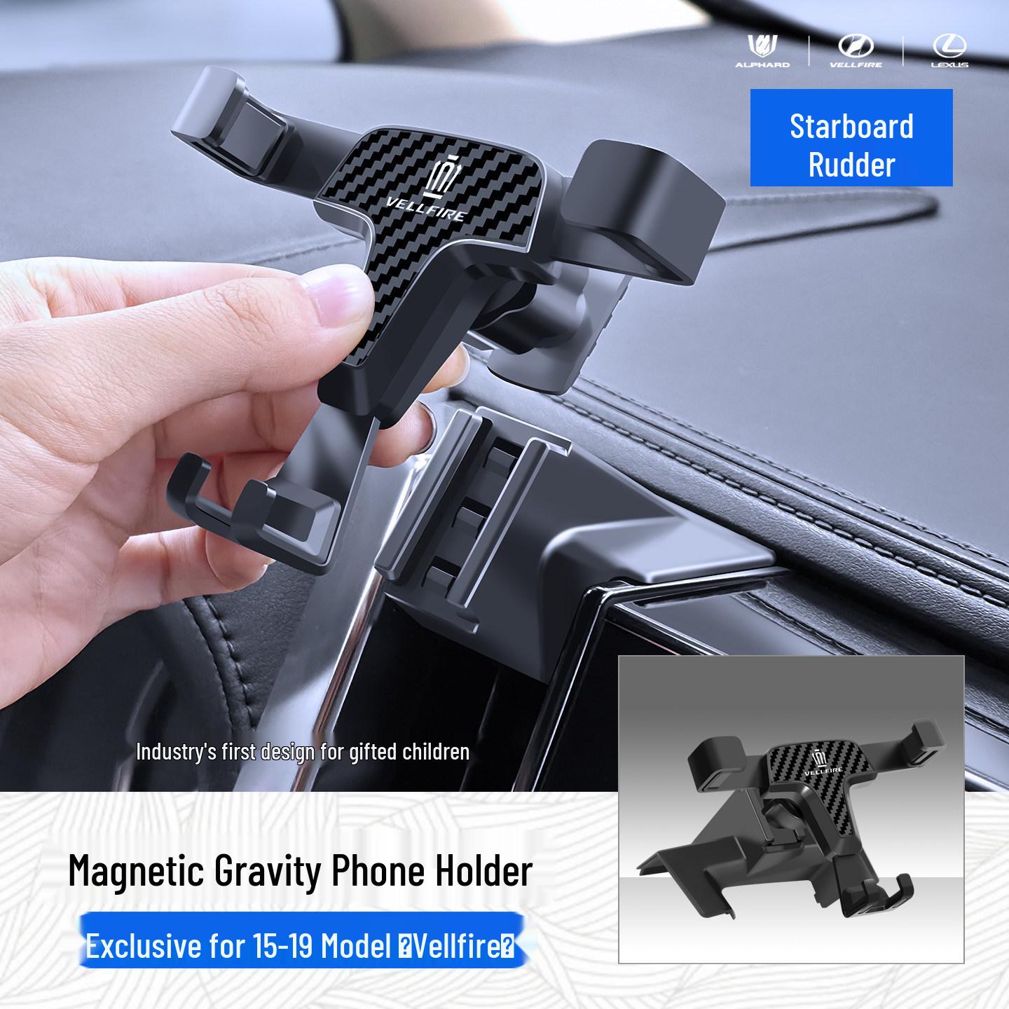 Toyota Alphard/Vellfire 30 Series Car Phone Holder Mount