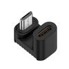 Micro USB Adapter 90 Degree Right Angle Male To Type C Female Connector for Laptop PC USB Chargers Extension Converter